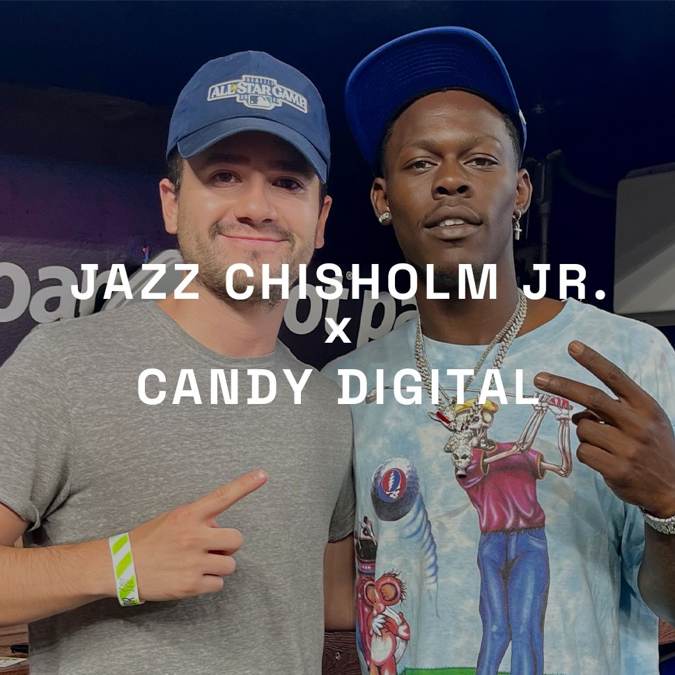 Jazz Chisholm Jr. × Candy Digital title card